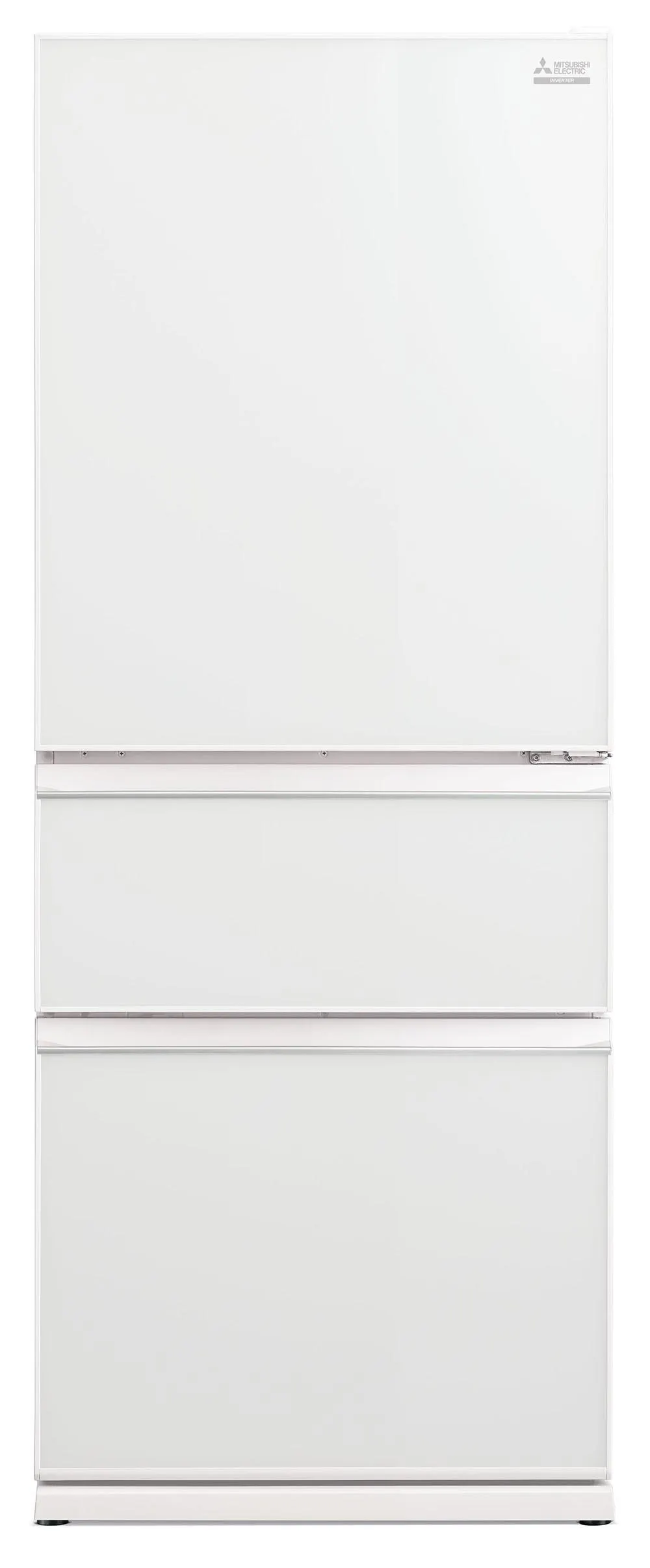 Mitsubishi Electric 450L White Glass Multi Drawer Fridge/Freezer CX