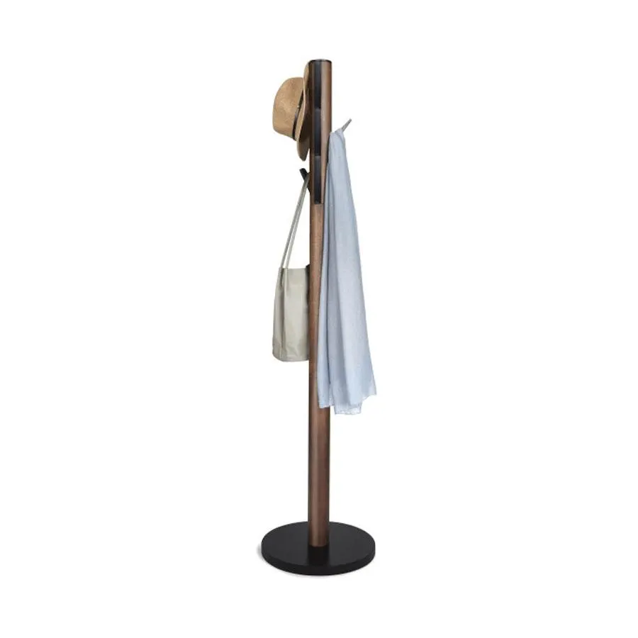 Umbra Flapper Coat Rack Black/Walnut