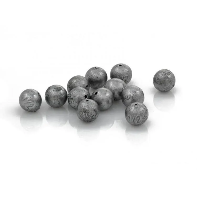 Fishing Ball Sinkers 12pc 0.5oz