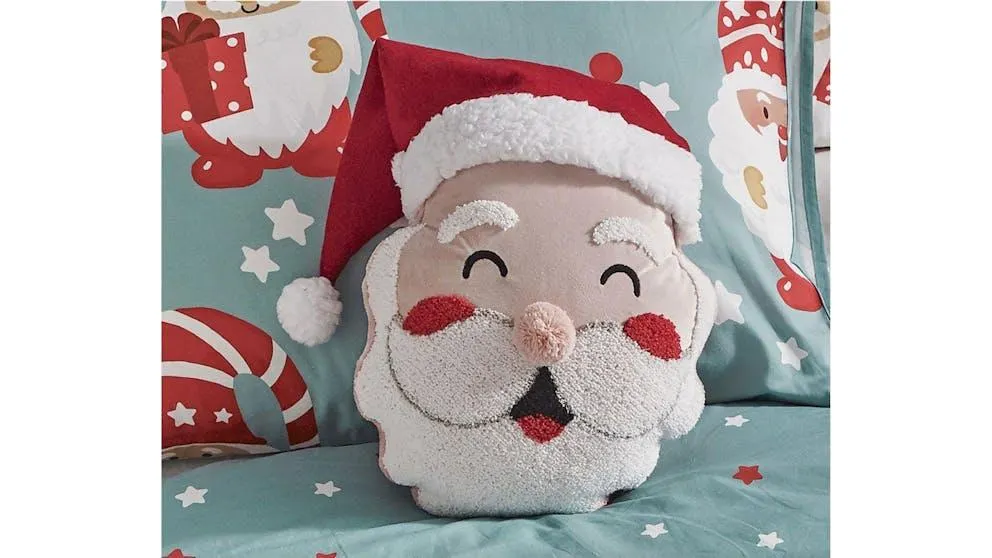 Santa Plush Toy Cushion