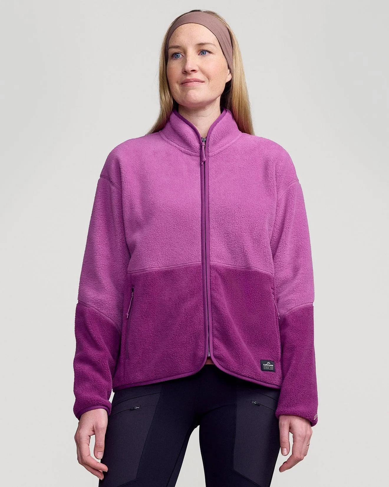 Women's Trailhead Fleece Jacket - Berry/Washed Berry