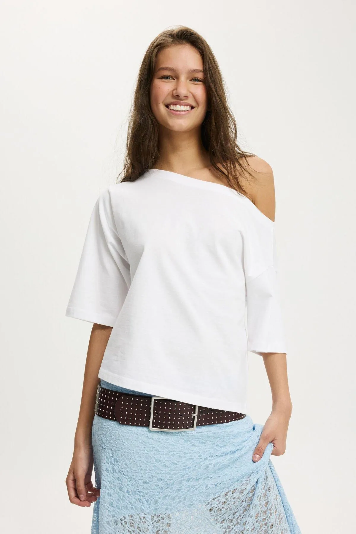 Billie Off Shoulder Tee