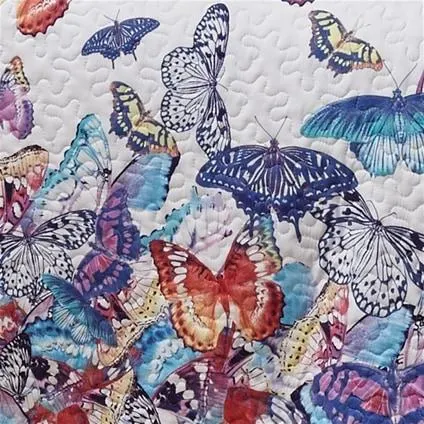 Exquisite Butterfly Bedspread