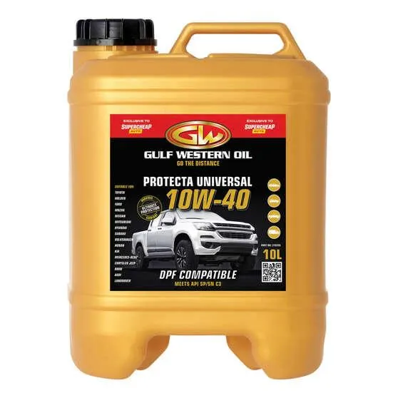 Gulf Western Protecta Universal 10W-40 Engine Oil 10 Litre