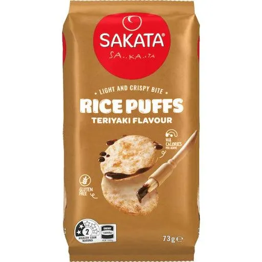 SAKATA RICE PUFF TERIYAKI 73G