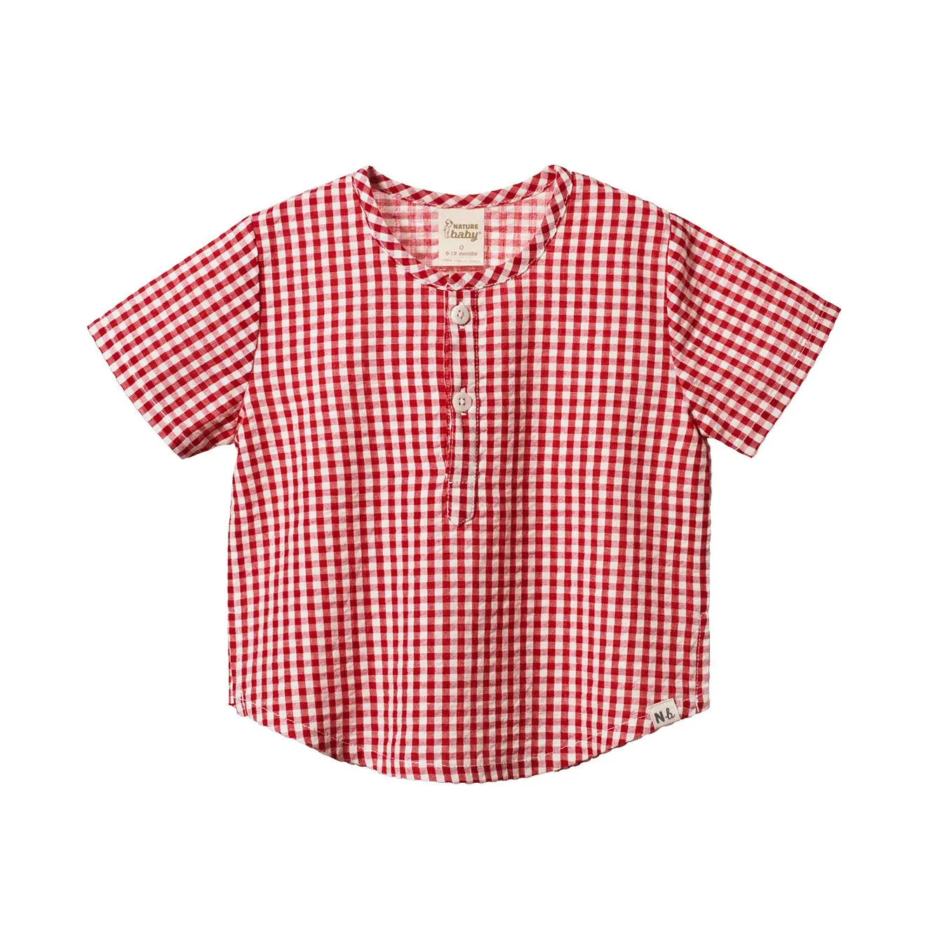 Short Sleeve Caravan Shirt Gingham