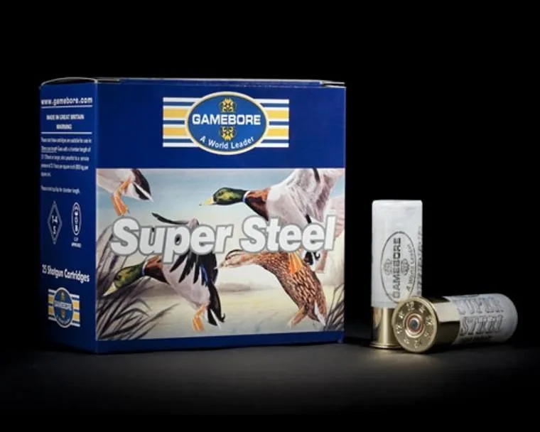 Gamebore Super Steel 12Ga 2 3/4" 32gm 2 Shot Ammunition