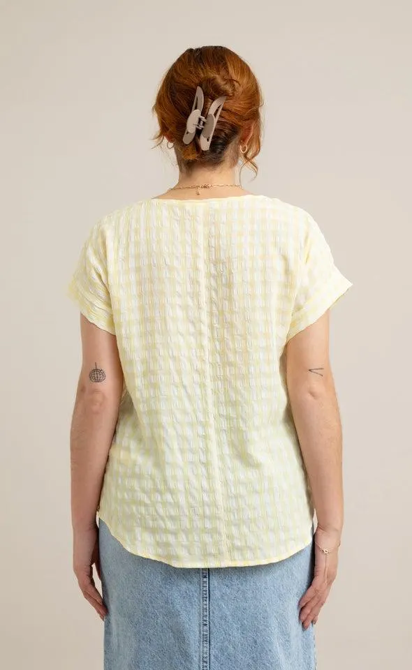 CDC Cuff Detail Tee