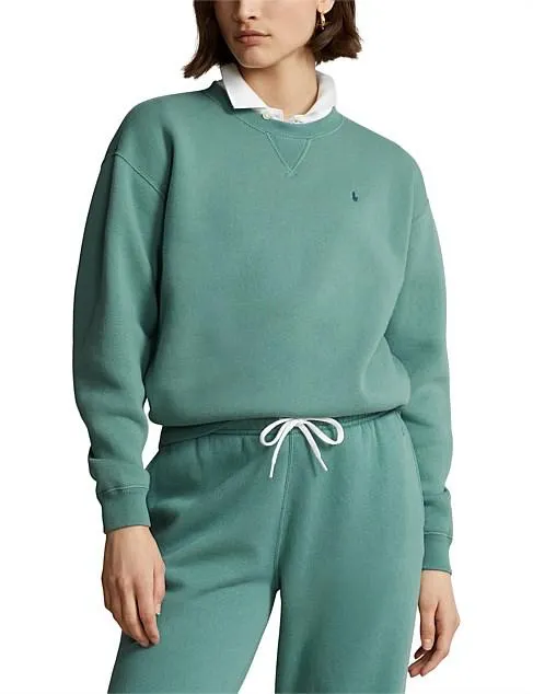 FLEECE CREWNECK PULLOVER