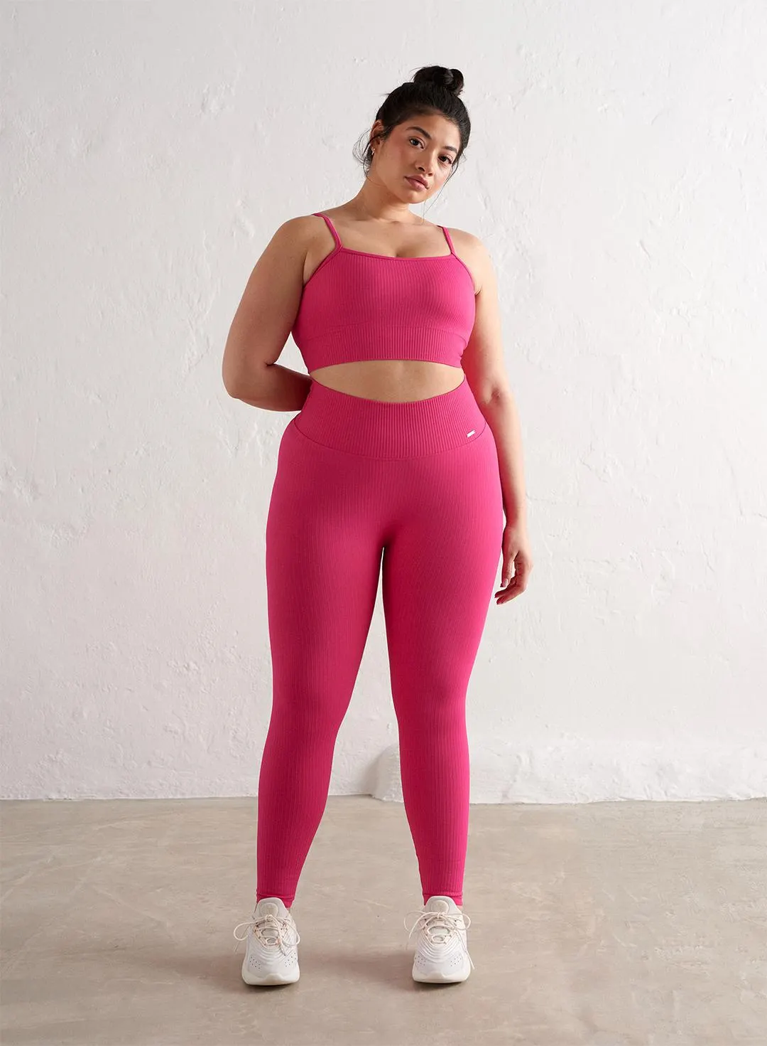 SUGAR RUSH RIBBED SEAMLESS TIGHTS