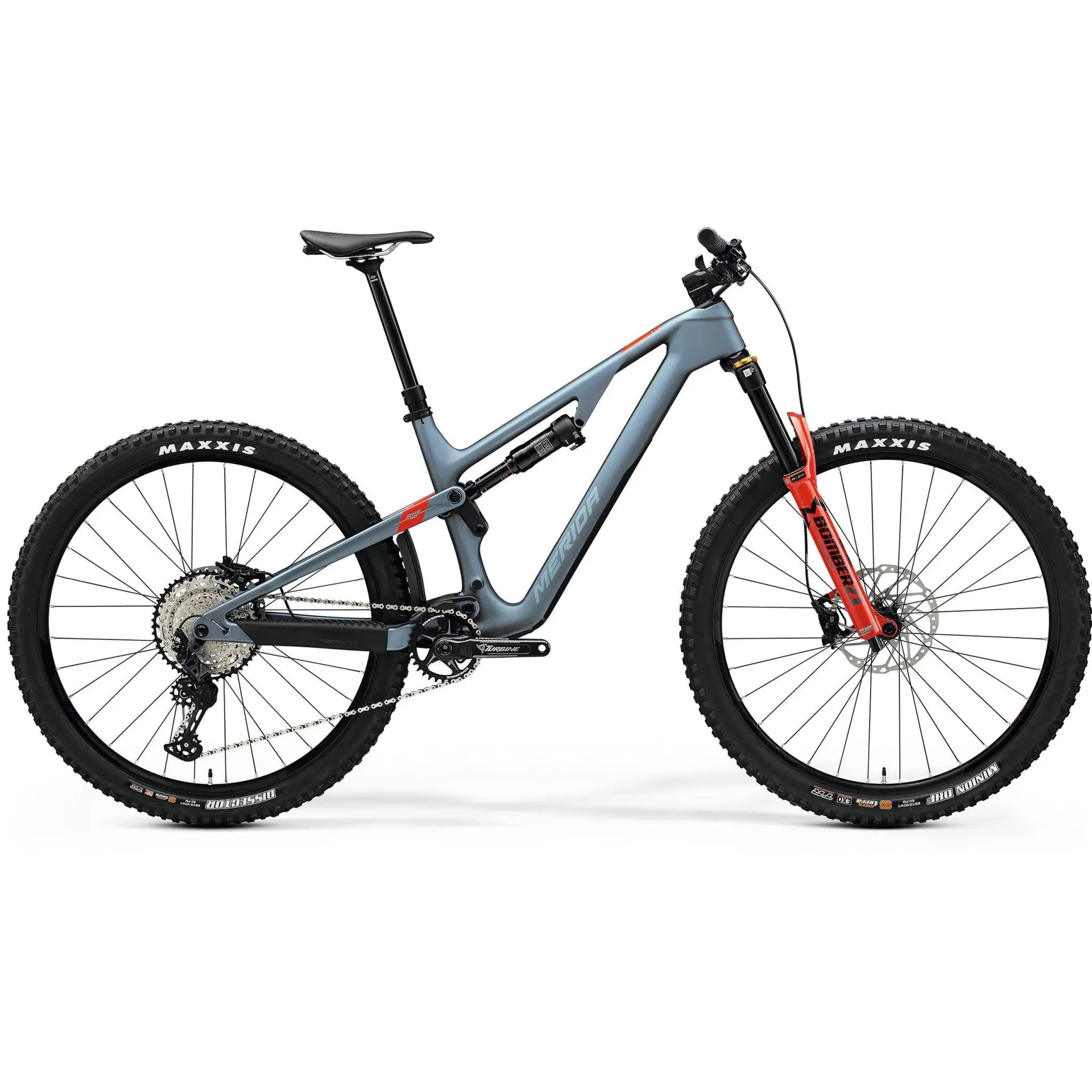 Merida One Forty 6000 All-Mountain Bike Silk Steel Blue/Red