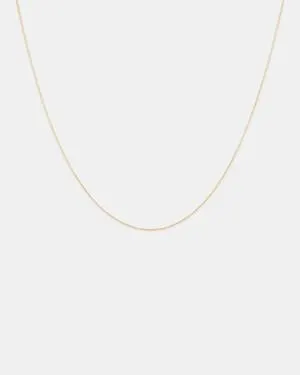 45cm (18") 0.8mm Cable Chain in 10kt Yellow Gold