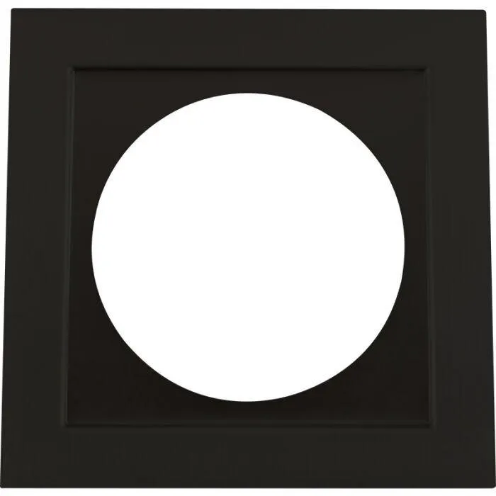 Junistar Lux Black Square Convertor Plate