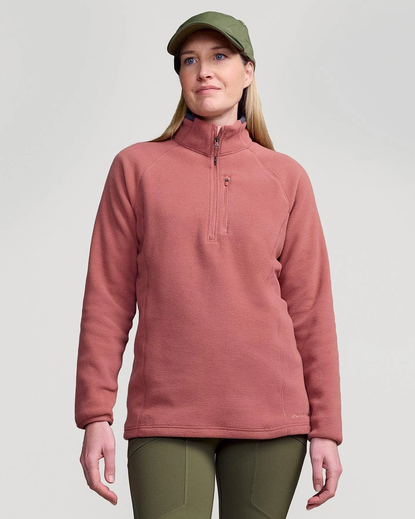 Women's Ridge 100 Primaloft Pullover - Dark Clay