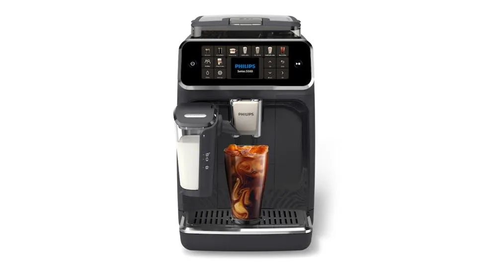 Philips Series 5500 Automatic Espresso Machine - Black