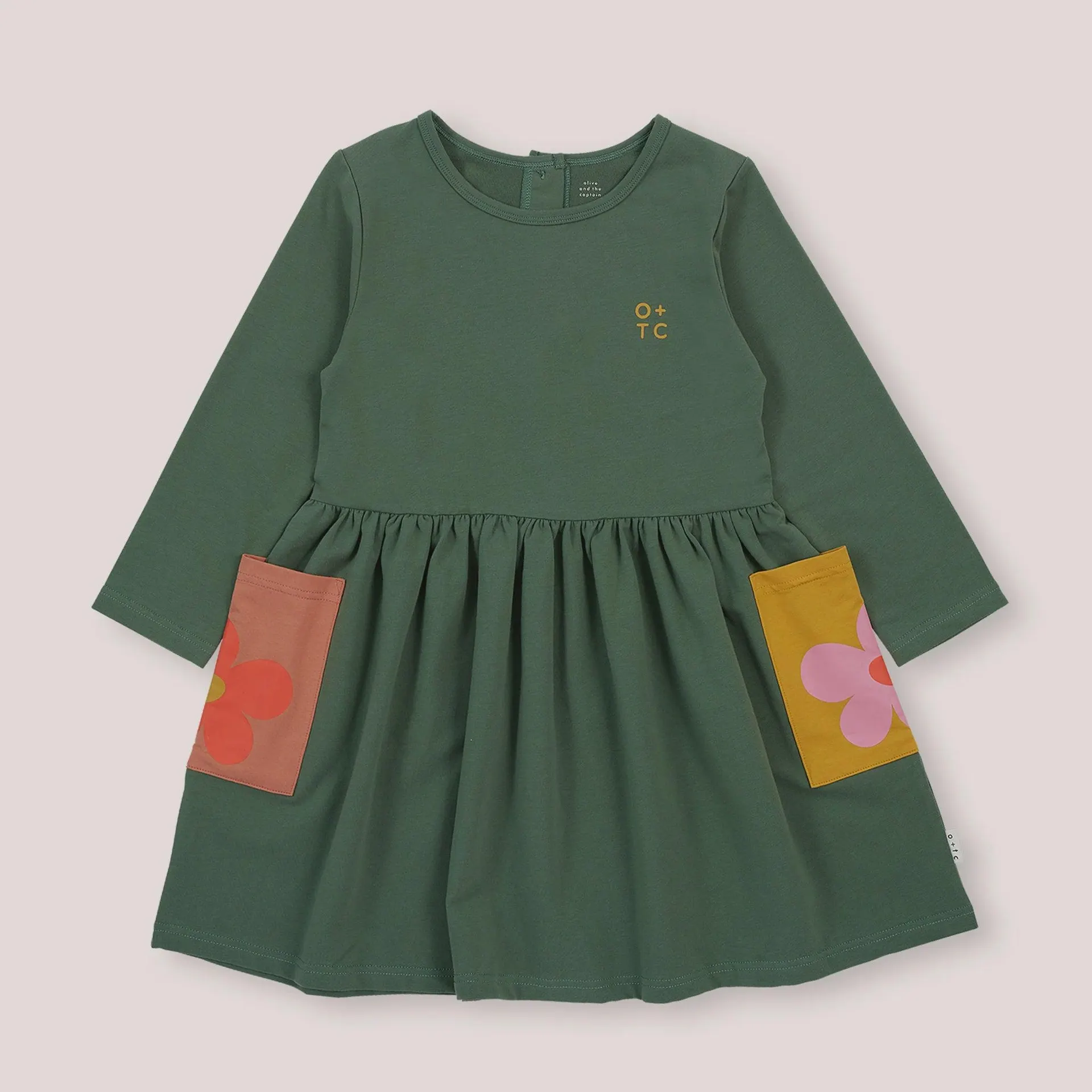 OLIVE AND THE CAPTAIN - POSY POCKETS LS DRESS