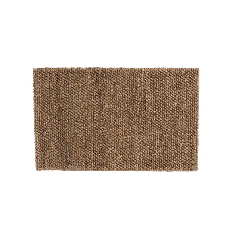 Looped jute door mat 50 x 80cm