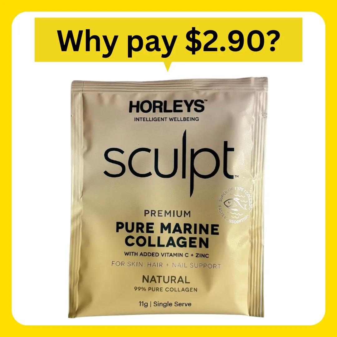 Sculpt Collagen Single Serve Sachets Natural 11g