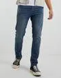 Taper Fit Jeans in Blue
