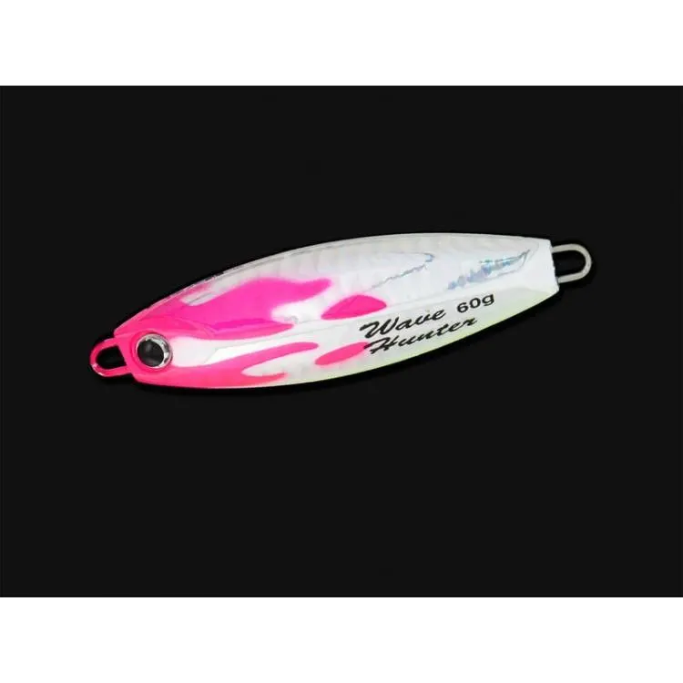 60g Wave Hunter Fishing Jig Metal Lure 70mm - RED