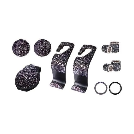 SCA Ombre Bling Car Accessory Pack