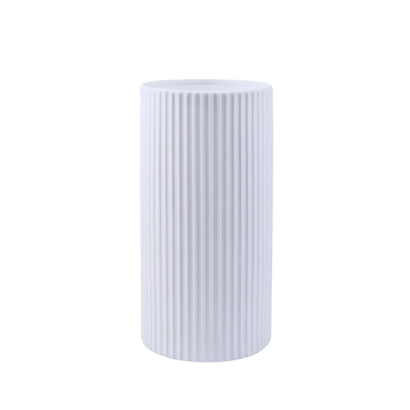 Cylindrical lines table lamp 28cm