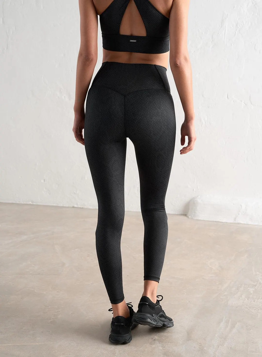 BLACK VIPER PRINT CORE TIGHTS