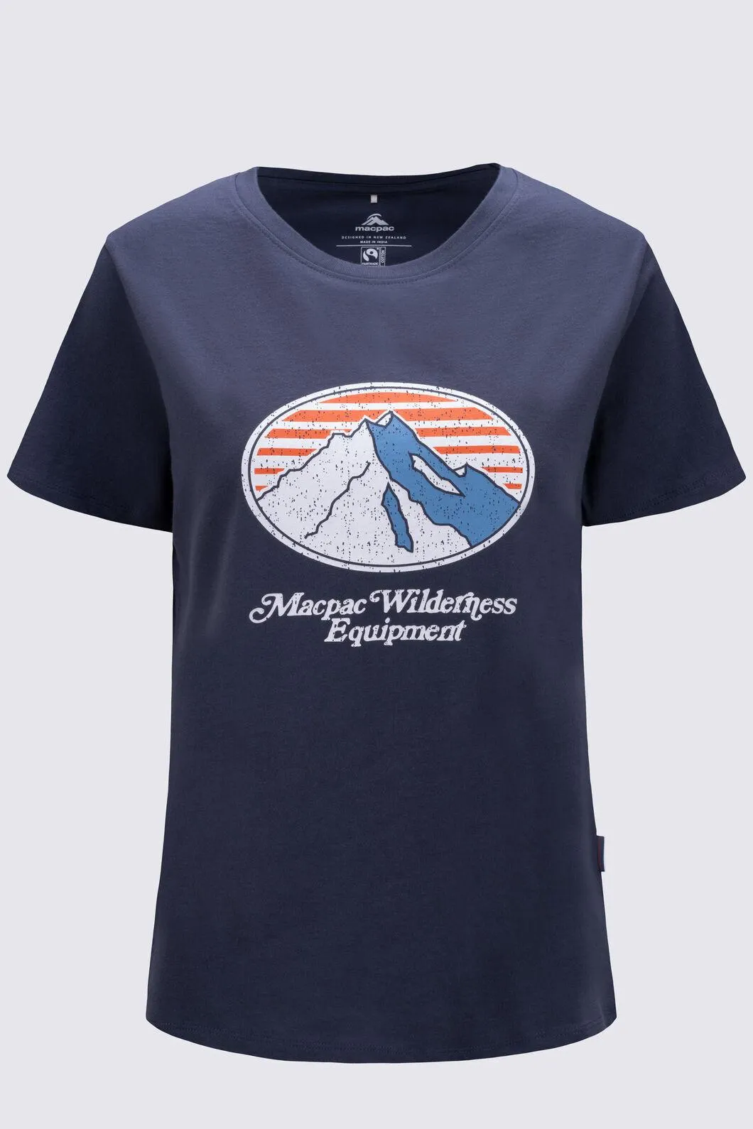 Macpac Women's Wilderness Equipment Fairtrade Organic Cotton Short Sleeve T-Shirt