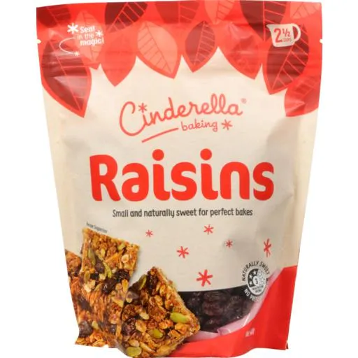 Cinderella Raisins 400g
