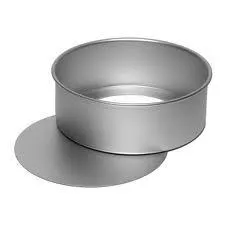 Cake pan with loose base