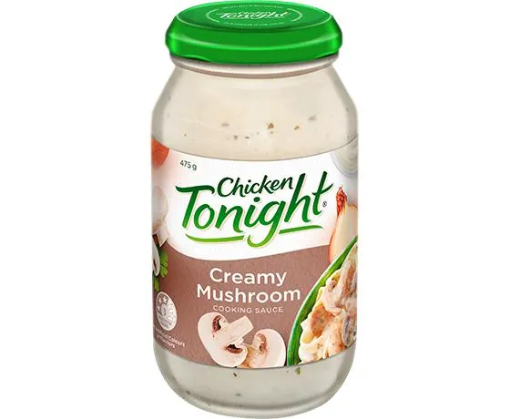 Chicken tonight creamy mushroom 475g jar