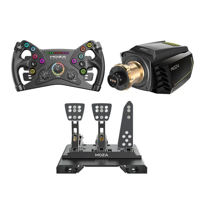 MOZA Moza R16 + CRP Pedals + KS Wheel Bundle