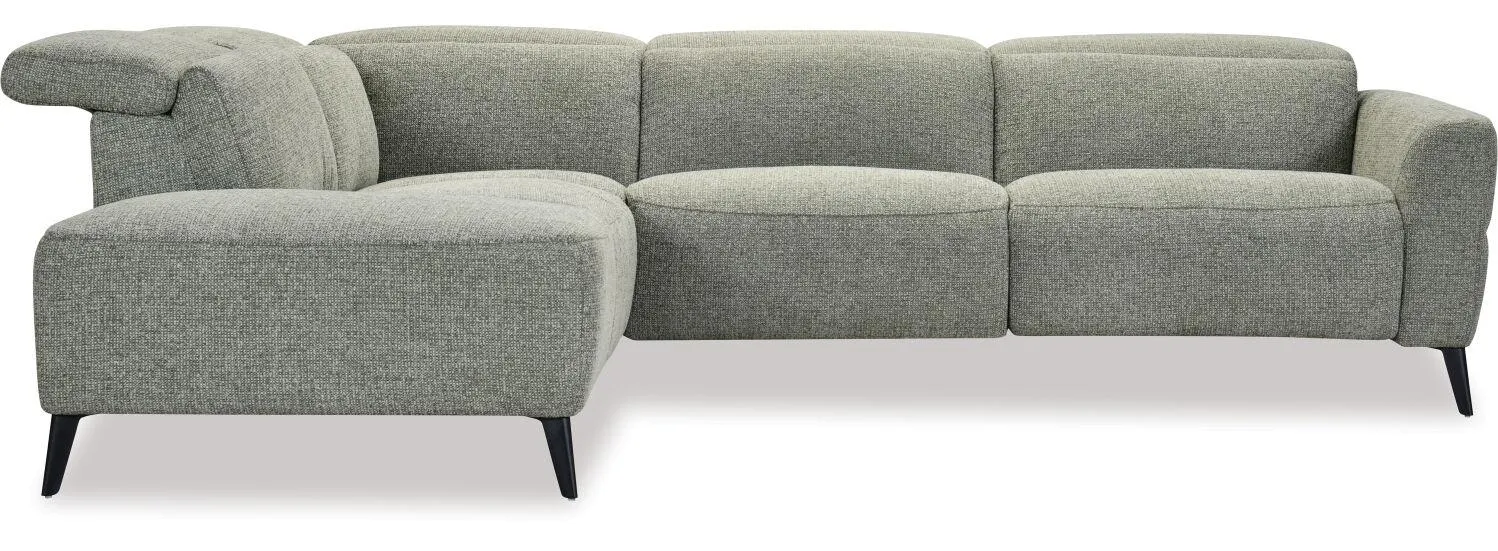 Nina 3 Seater Chaise Recliner Lounge Suite LHF