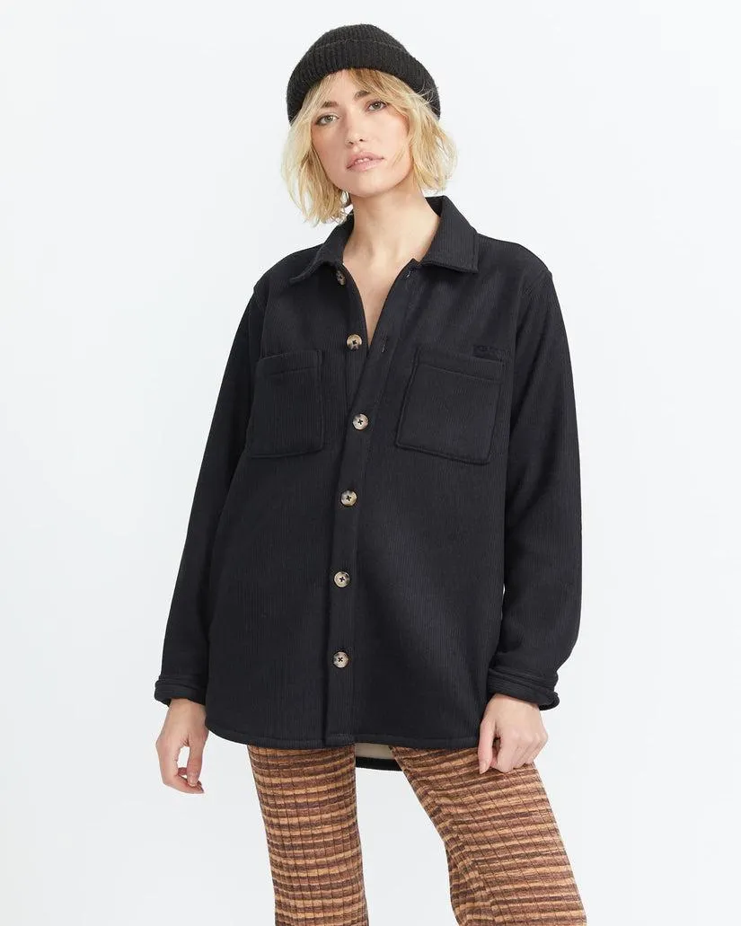 WOMENS STN BONDED SHACKET