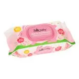 Silk Rosehip Fragranced Baby Wipes 80’s