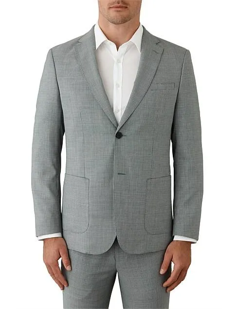 PUPPYTOOTH CHECK SLIM JACKET