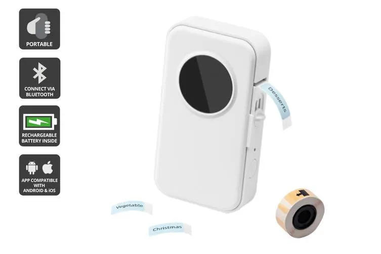 Kogan Portable Pocket Bluetooth Label Printer