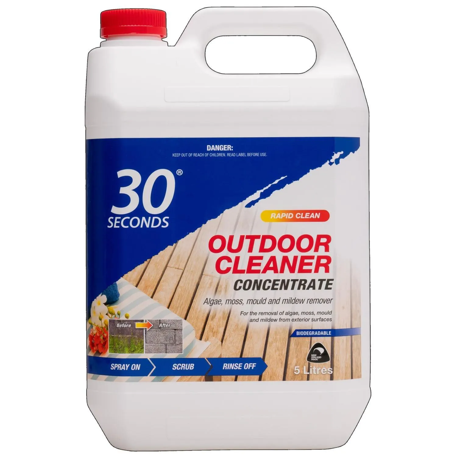 30 Seconds Outdoor Cleaner Concentrate 5 Litre