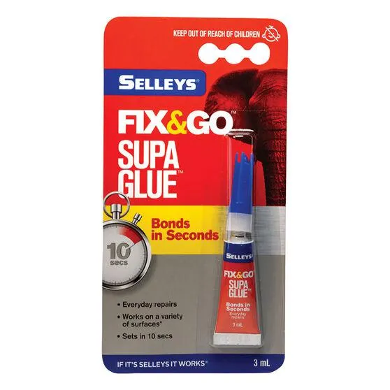 Selleys Fix & Go Supa Glue 3mL