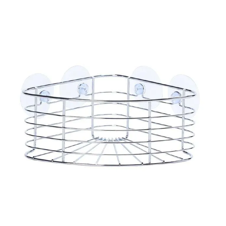 Living & Co Shower Caddy Corner Silver