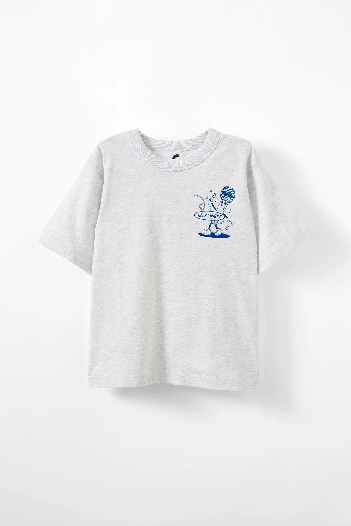 Poppy Oversize Graphic Print Tee