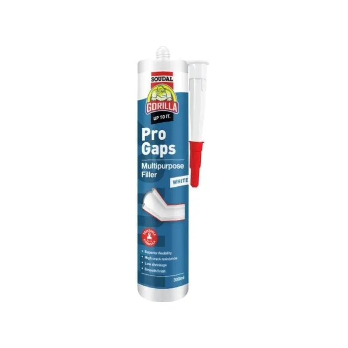 Gorilla 300ml White Pro Gaps Multipurpose Filler