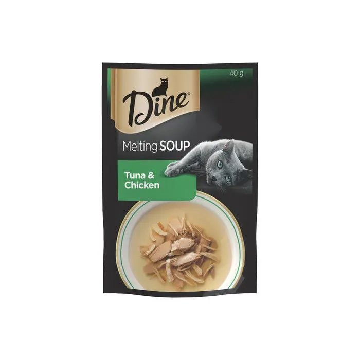 Dine Melting Soup Tuna And Chicken 40g
