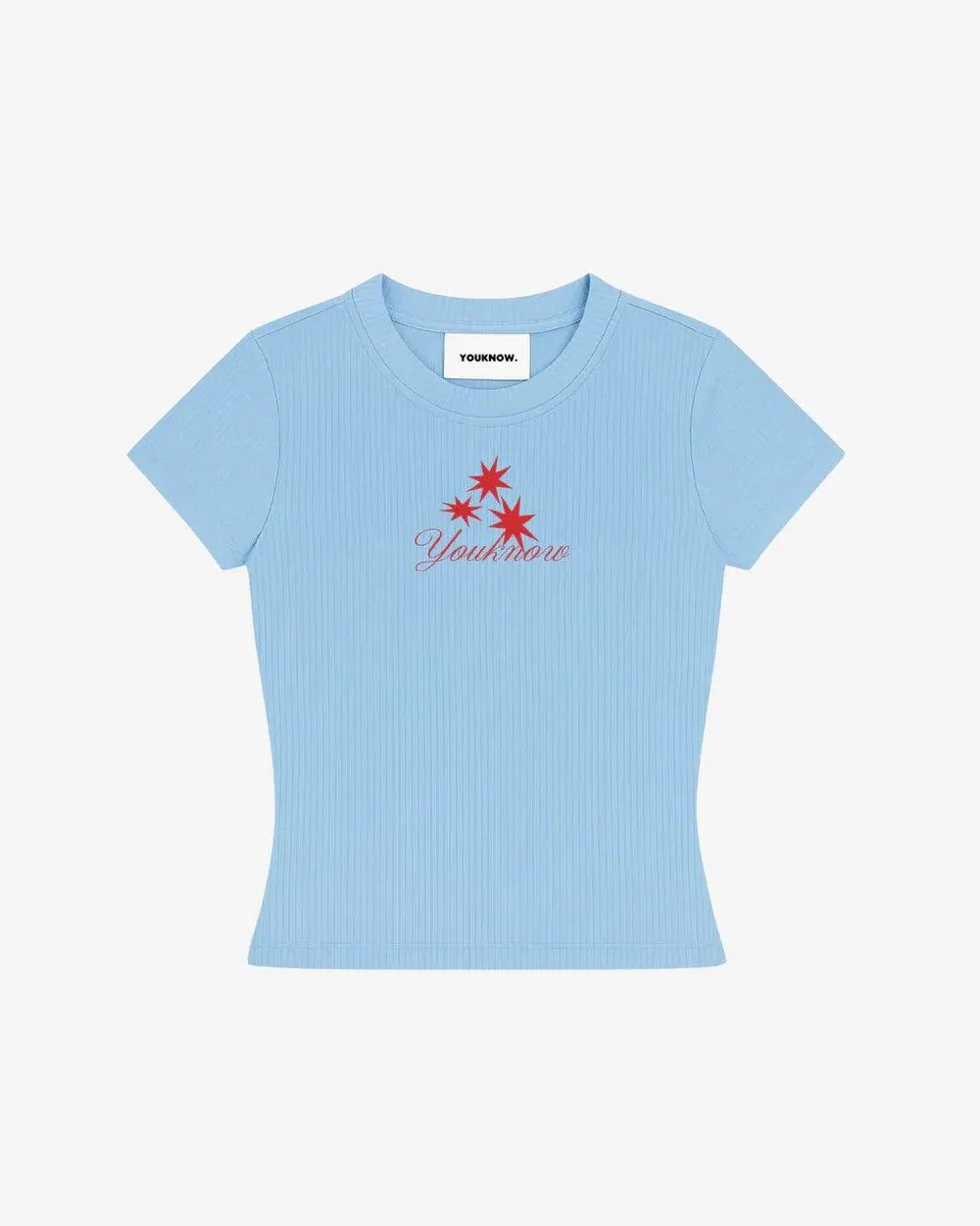Graphic Baby Tee | Baby Blue