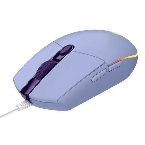 Logitech G203 Lightsync Gaming Mouse Lilac