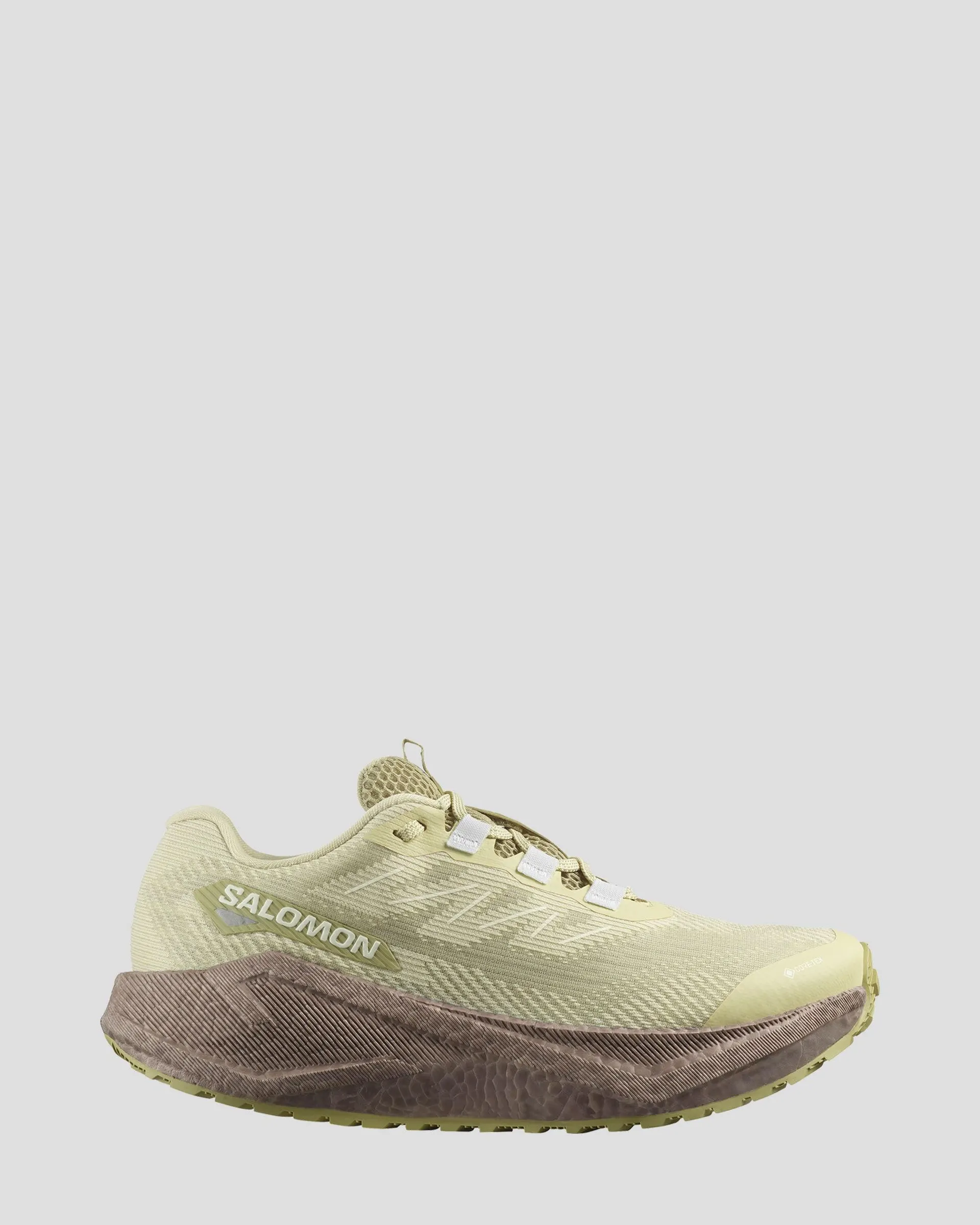 Women's Salomon Aero Blaze 3 GRVL GTX - Green Haze/Iron/Ice Flow