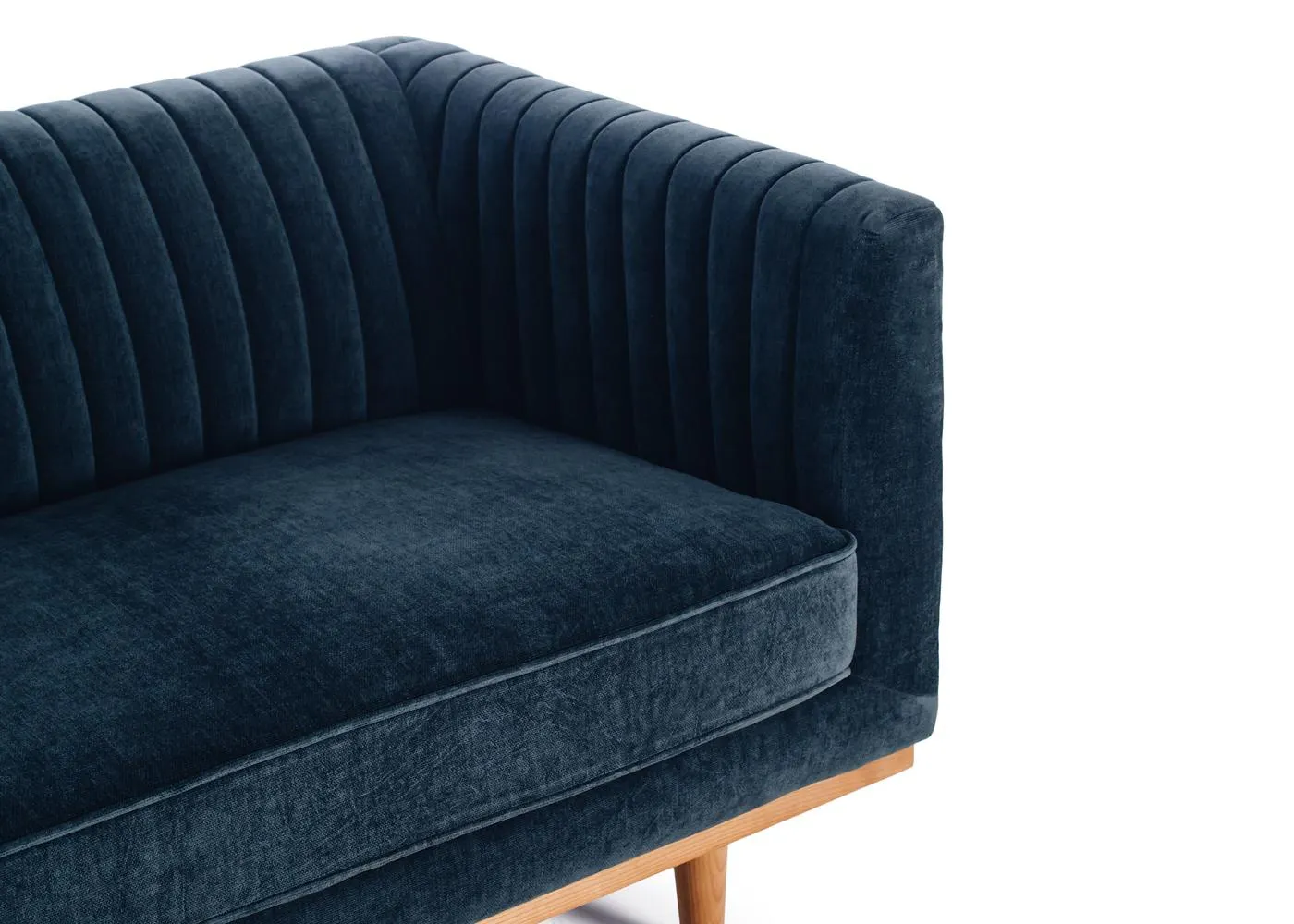 Madison 3 Seater Sofa, Blue Strata