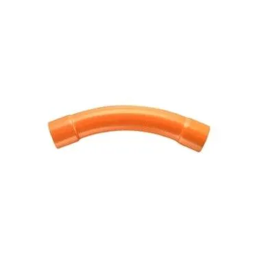 Bend Calibre 100mm 11Deg Orange PVC Heavy Duty