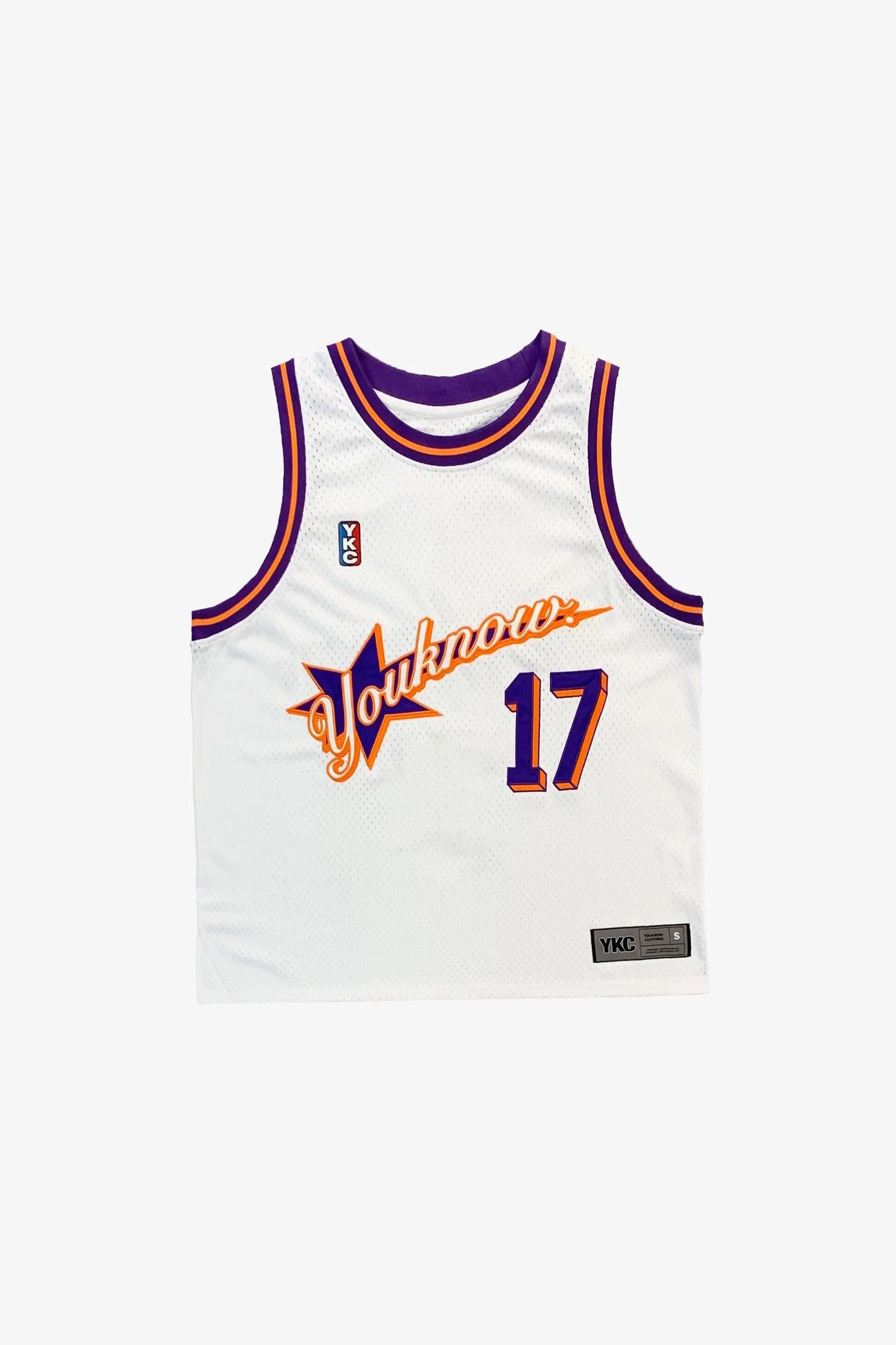 YK. BALL SINGLET WHITE