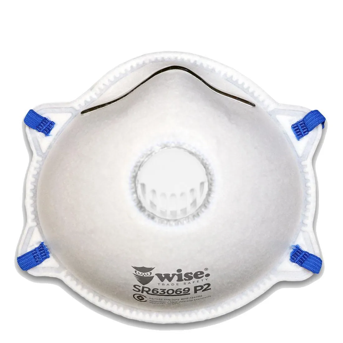 Wise P2 Mask With Valve 3 Pack